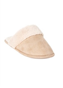 faux-fur-lined-mule-slippers