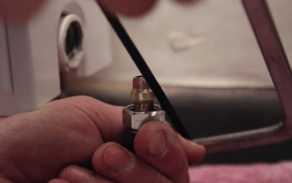 Fitting TRV's_6_cutting brass loop