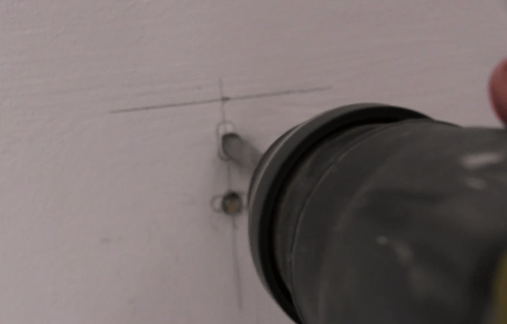 How to Install a Radiator_13_Drill the wall