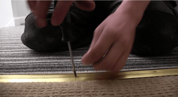 How to Install a Radiator_18_Remove Carpet_1