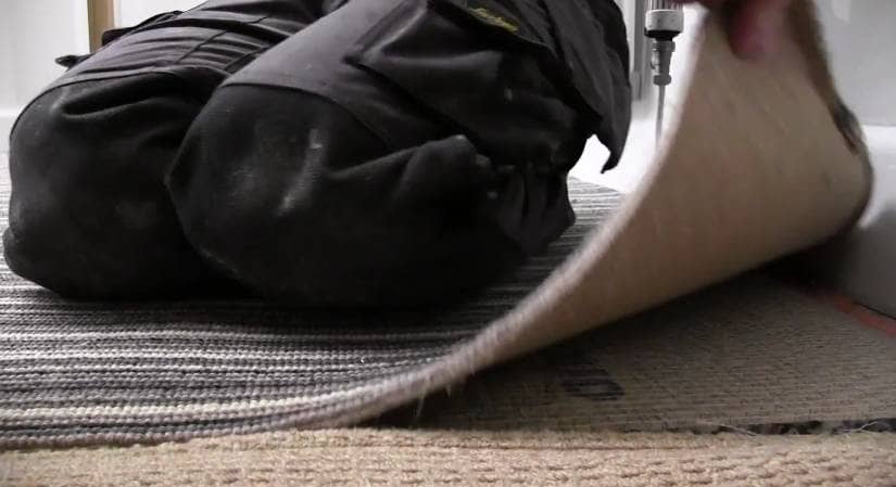 How to Install a Radiator_19_Remove Carpet_2