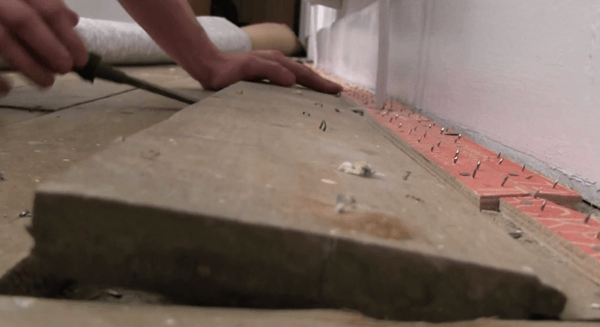 How to Install a Radiator_21_Remove Floorboard How to Install a Radiator_21_Remove Floorboard