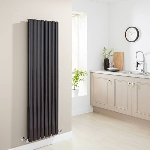 black kitchen radiator