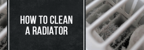 How to clean a radiator banner