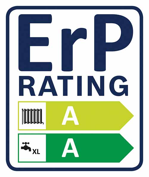 Energy Related Product Label from Worcester Bosch