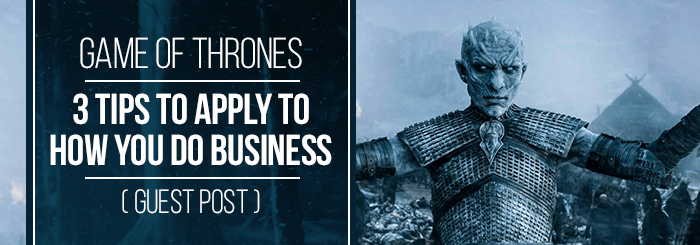 Game of thrones guest post signable