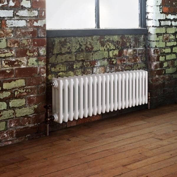 low profile horizntal traditional column radiator