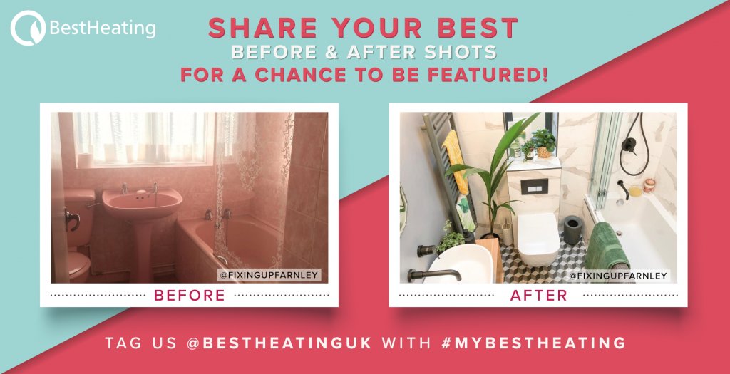 before and after bathroom renovation