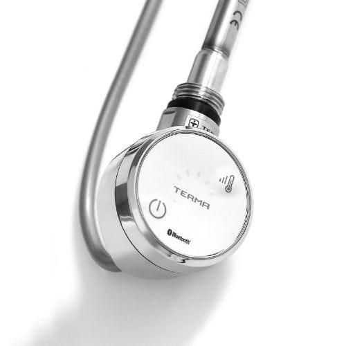 close up of a heating element