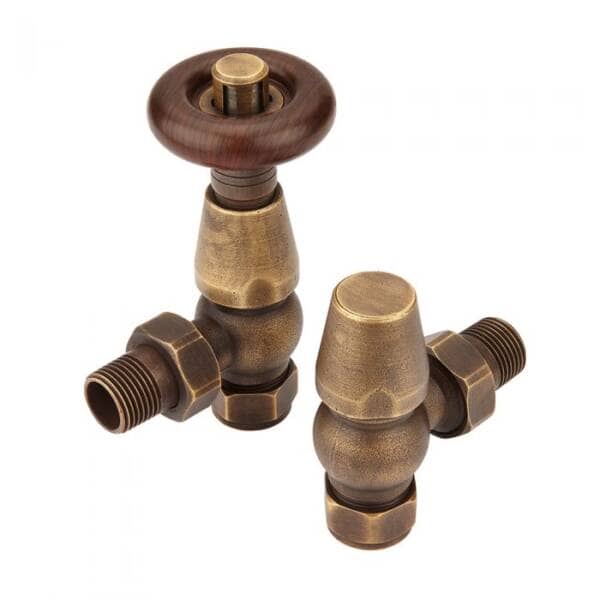 traditional bronze radiator valves