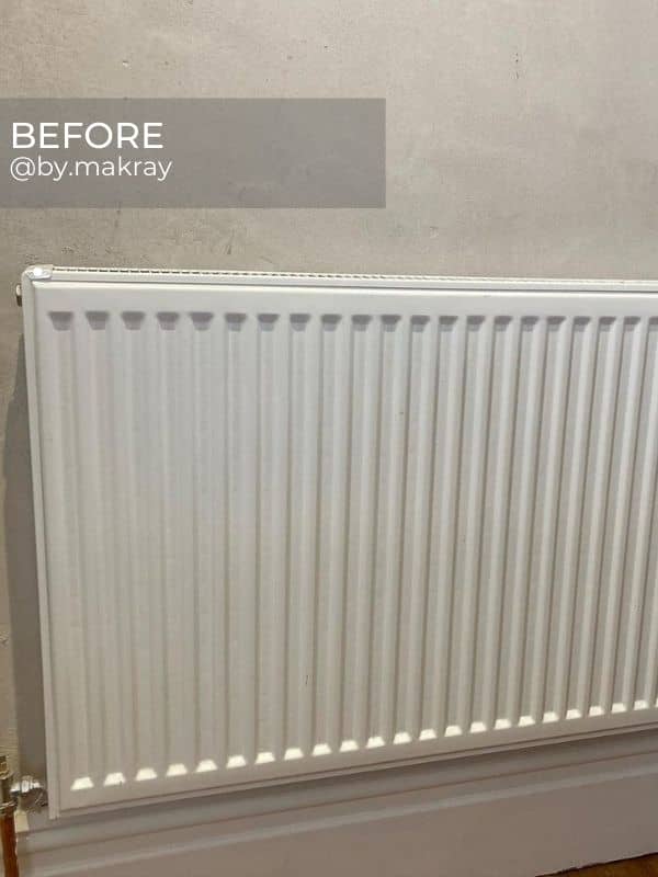 old central heating radiator