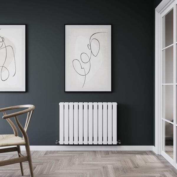 Erin flat panel designer convector radiator - horizontal
