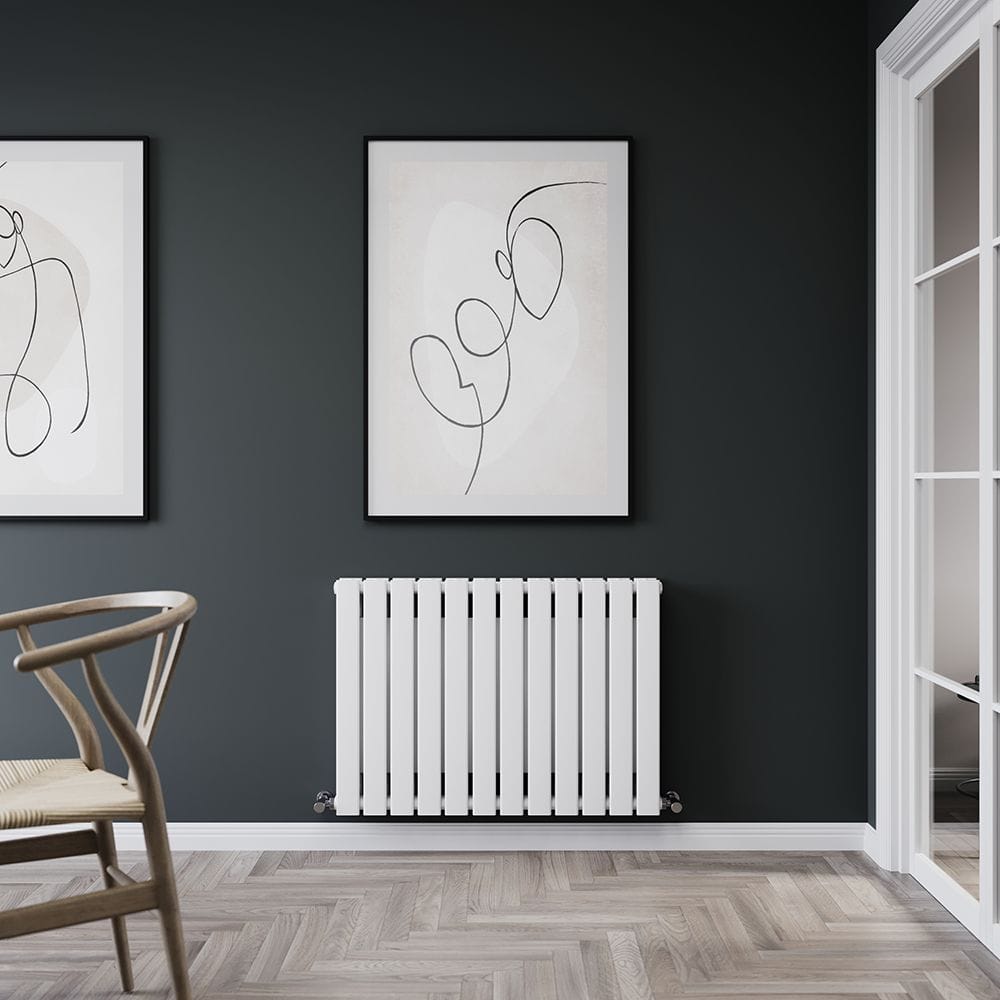 Erin flat panel designer convector radiator - horizontal