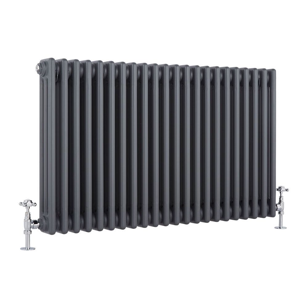 Triple column Milano Windsor anthracite column radiator