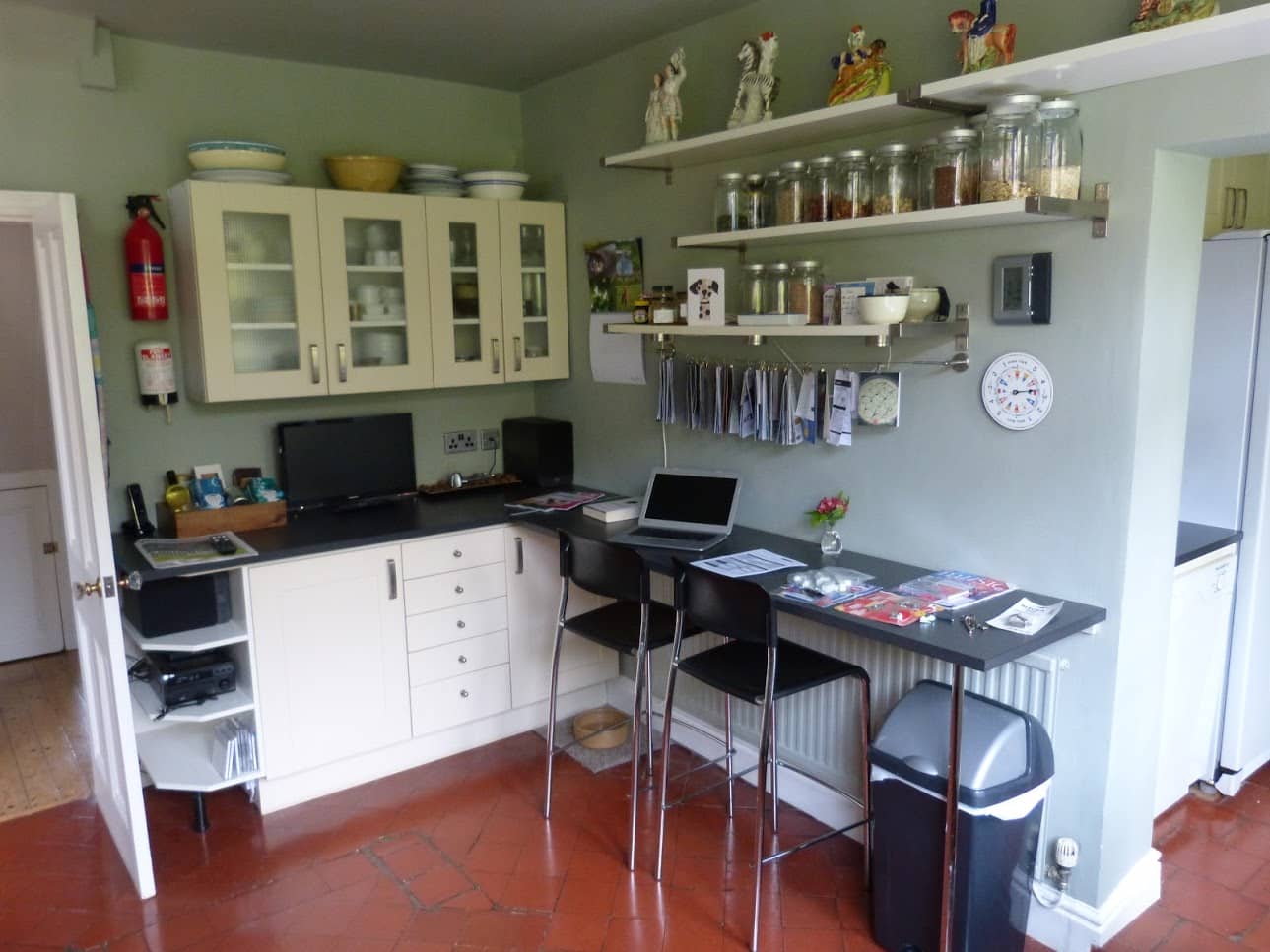 corner of a kitchen