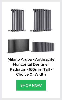 milano aruba anthracite designer radiators