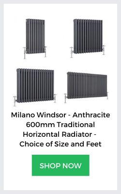 milano windsor anthracite column radiators