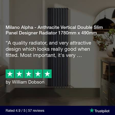vertical radiator review from trustpilot