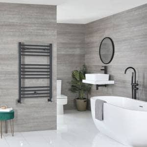artleanthtr Milano Artle anthracite towel rail
