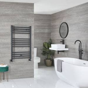 Milano Artle anthracite towel rail