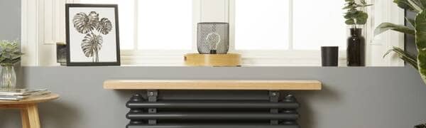 How to decorate above a radiator