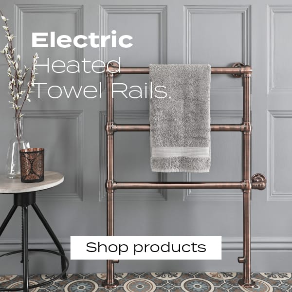 electric heated towel rails banner