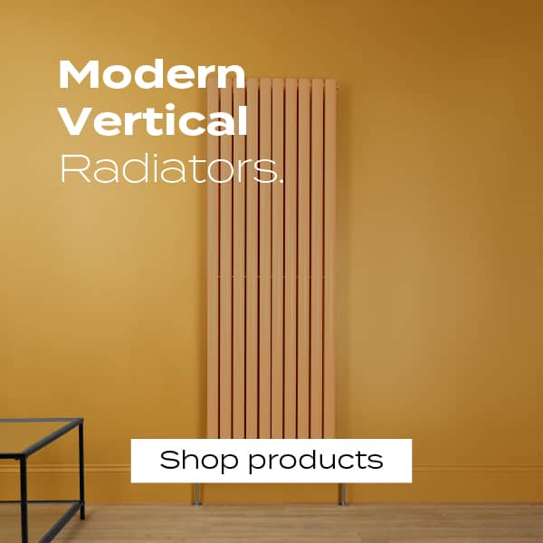 modern vertical radiators banner