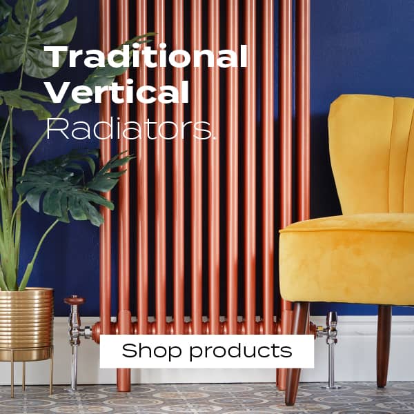 traditional vertical radiator banner