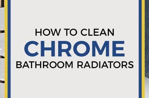 how to clean chrome bathroom radiators blog banner