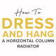 How to Dress and Hang a Horizontal Column Radiator colour section featured image
