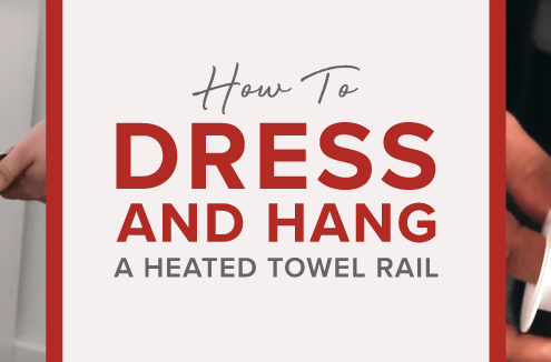 How to dress and hang a HTR blog banner