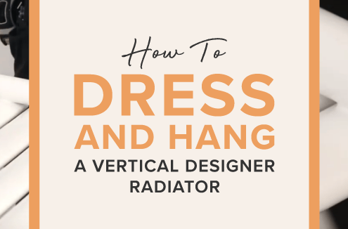 how to dress and hang a vertical designer radiator featured image