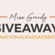 Miss Greedy Giveaway Blog Banner