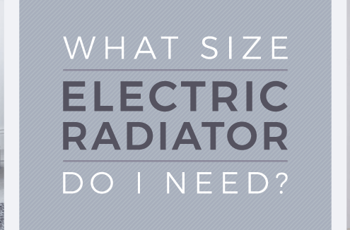 what size electric radiator do I need blog banner