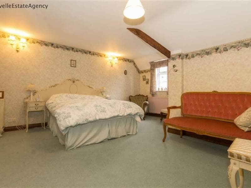 A before picture of Anna's Attic bedroom space