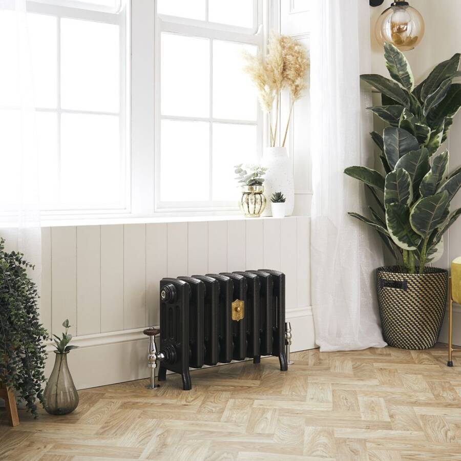 Milano Isabel Antique Graphite Cast Iron Radiator