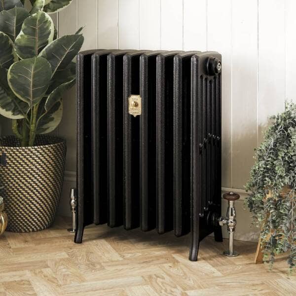 Milano Isabel Antique Graphite Cast Iron Radiator