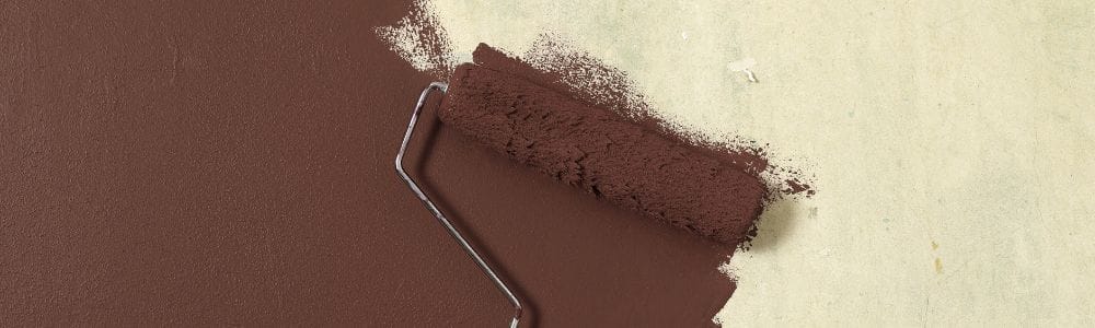 paint roller with colour of the year 2025