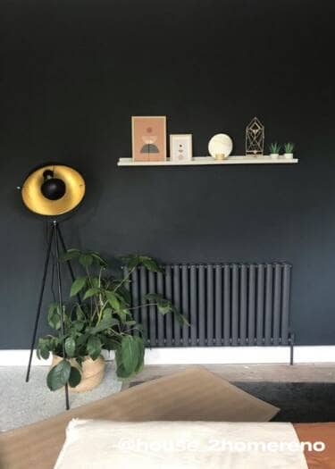 How to decorate above a radiator