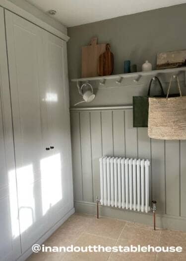 How to decorate above a radiator