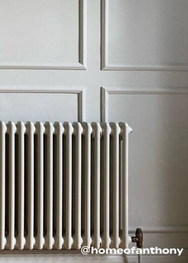 How to decorate above a radiator
