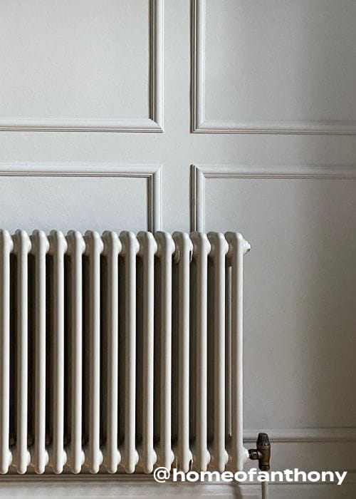 How to decorate above a radiator