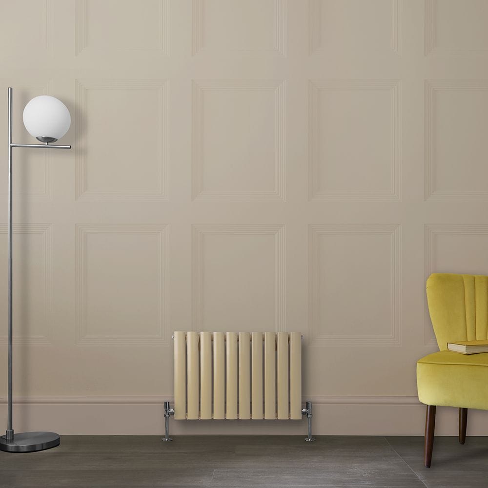 Milano Aruba elk brown horizontal designer radiator Milano Aruba elk brown horizontal designer radiator