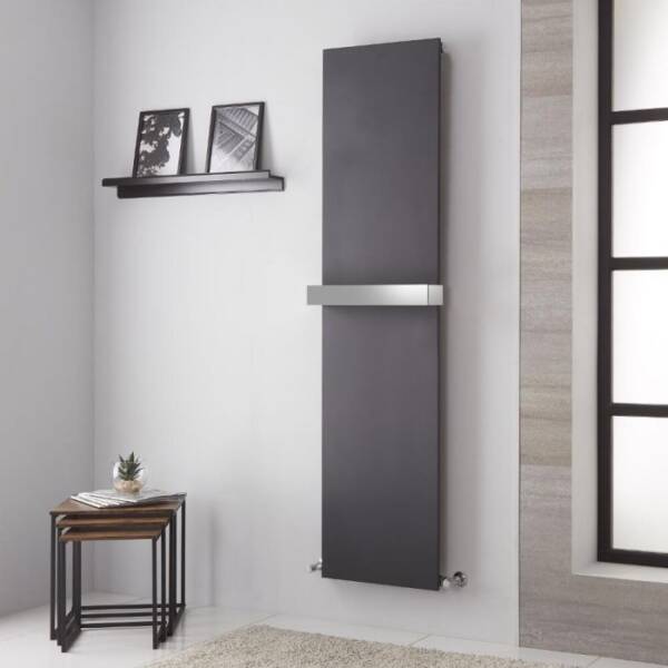 Lazzarini Way Ischia Anthracite Vertical Designer Radiator