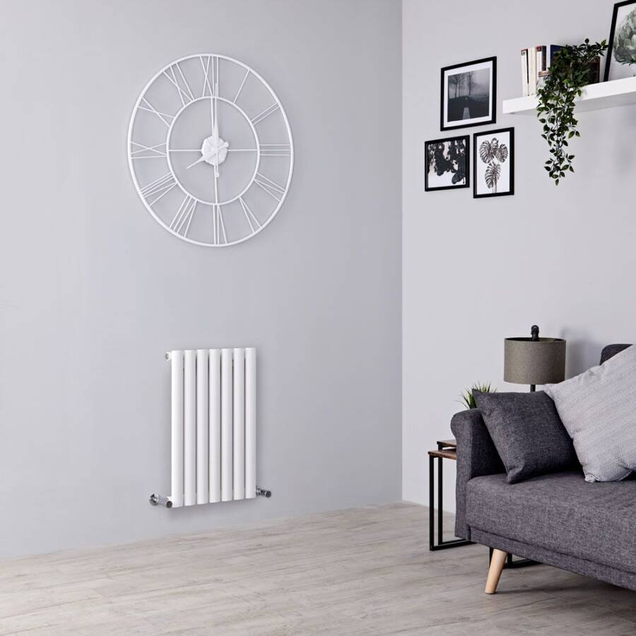 Milano Aruba White Designer Radiator 635mm x 413mm Milano Aruba White Designer Radiator 635mm x 413mm