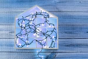 Fairy Lights and House Fairy Lights and House
