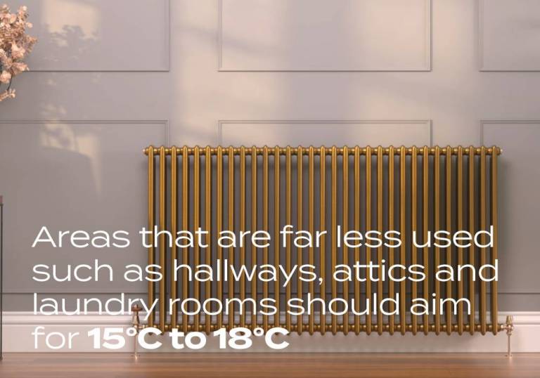 ideal hallway temperature