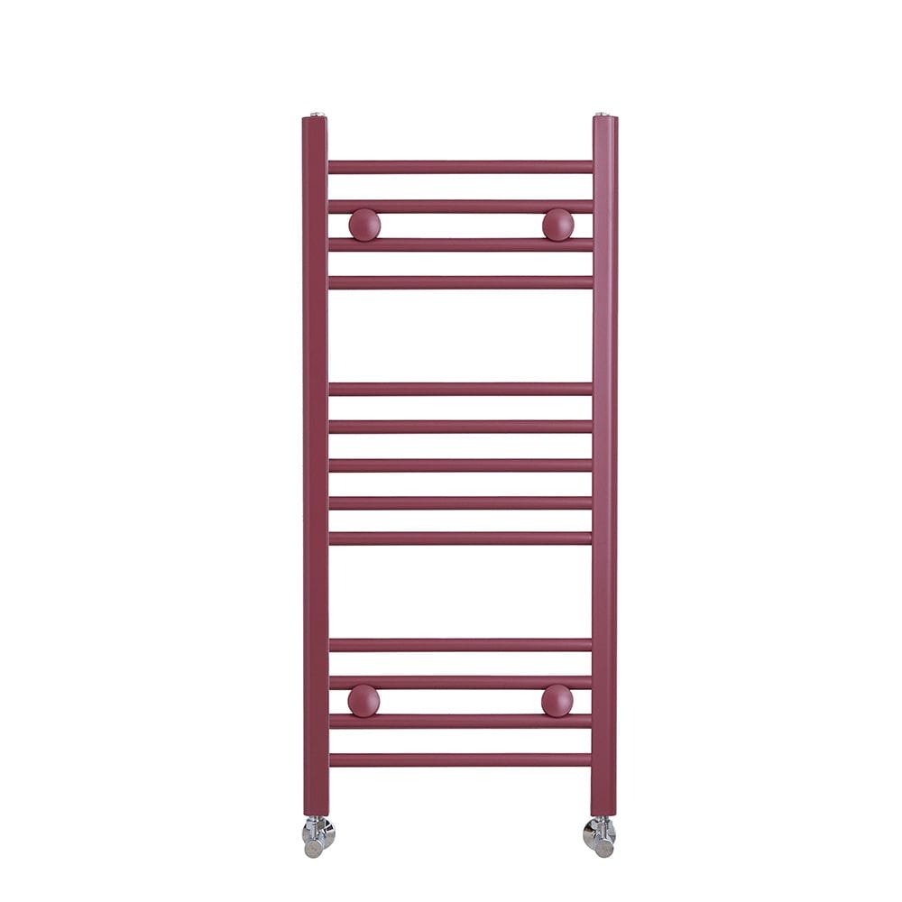 milano ive booth red heated towel rail cut out