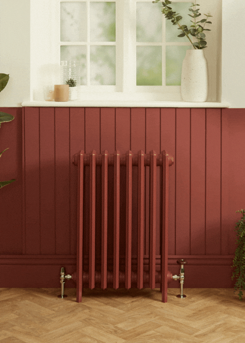 farrow and ball cast iron radiators