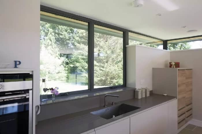 double glazing in a kitchen